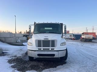 2006 FLAT BED FREIGHTLINER AND 2015 MOFFETT FOR SALE $90,000